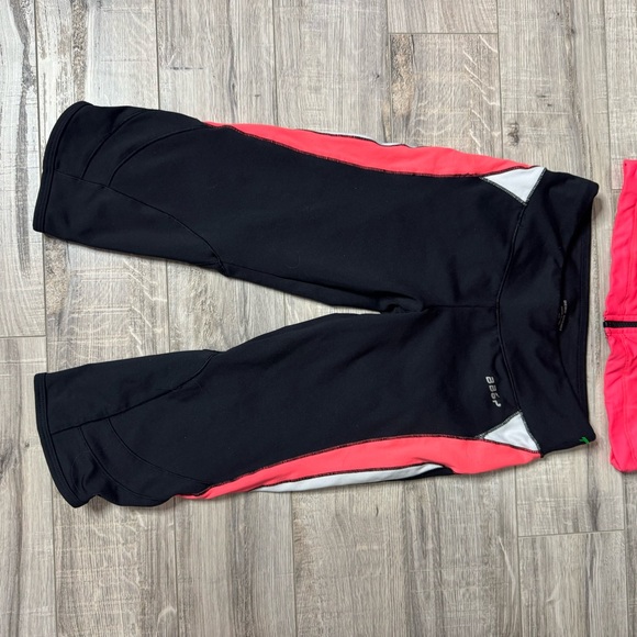 Bebe set 2 piece BBSP Bebe sport set work out yoga athletic 2000s gym coral neon - Picture 6 of 15